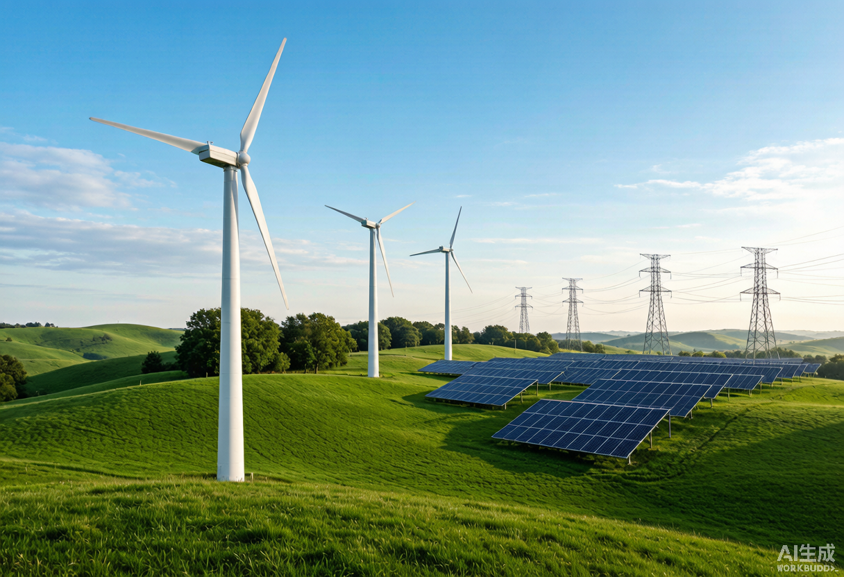 Renewable energy and wind-solar infrastructure